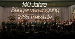 J&uuml;bil&auml;umskonzert 140 Jahre S&auml;ngervereinigung Treis /Lda