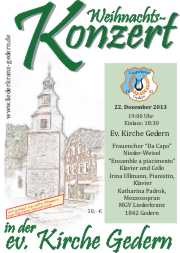 Weihnachtskonzert 2013